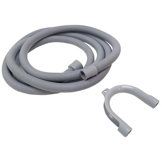 Drain Hose Extension 3.5m c/w hook fits Washing Machine - Dishwasher Appliances