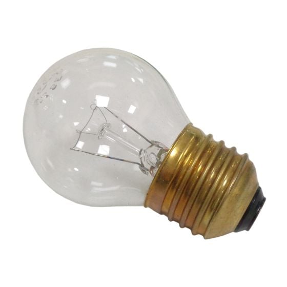 Round Clear Lamp Bulb- E27 - 25W-240V fits Cooker/Oven Applications