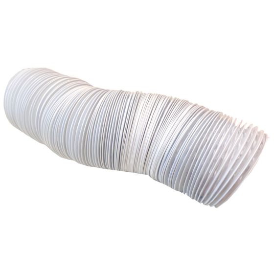 PVC Flexible Extractor Vent Hose 4" Dia x 3m fits Hotpoint/Whirlpool suitable for Tumble Dryers Extractor Applications