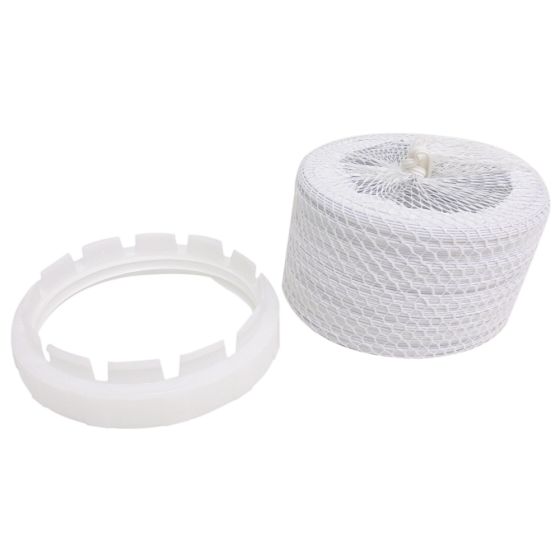 Extractor Vent Hose 2.2m & Adaptor Ring Suitable for Tumble Drying Appliances