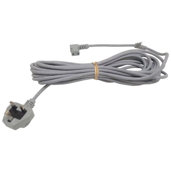 Mains Cable, 9.7m Fitted UK Plug Gen Part for Kirby Domestic Vacuum Cleaner