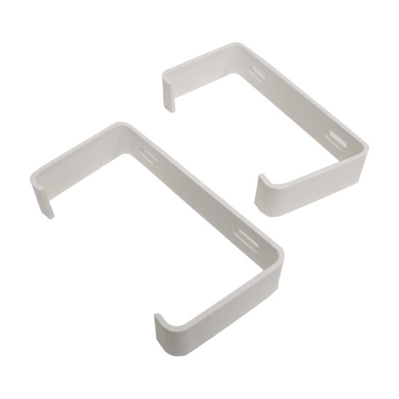 Flat Channel Ducting Clips fits 110 x 54mm Duct Suitable for Home Appliance Extractors