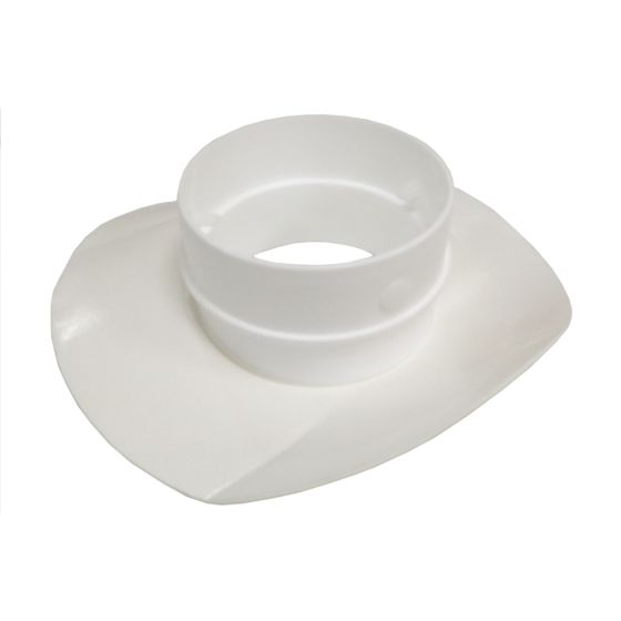 Adhesive Backed Vent Adaptor 4"/102mm Dia Suitable for Domestic Extractor Applications