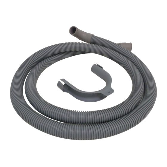 Genuine Water Outlet Hose 2m Straight 19mm Fitting Suitable For Washing Machine Appliances