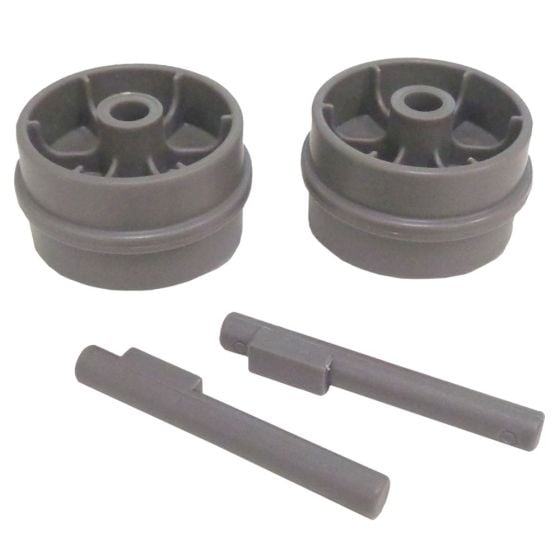 Vacuum Wheels & Axle Suitable for Electrolux Upright & Cylinder Vacuum Cleaners