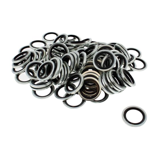 1/2" BSP Bonded Seals - 100 Pack