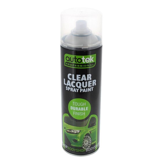 Clear Lacquer Spray 500ML Suitable for Acrylic and Cellulose Paints