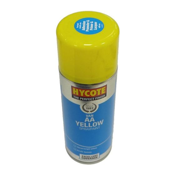 Hycote AA Yellow Spray Paint 400ML