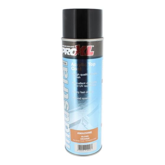 RAL 2055 Proxl Industrial - Acrylic Topcoat Aerosol - Amazone Orange (500ML)