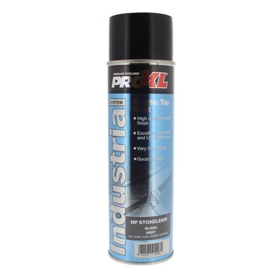 Proxl Industrial - Acrylic Topcoat Aerosol - Mf Stoneleigh Grey (500ML)