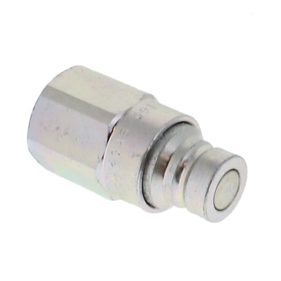 Male Coupling Probe Flat Faced - Thread Size: 1/4" - Body Size: 1/4"