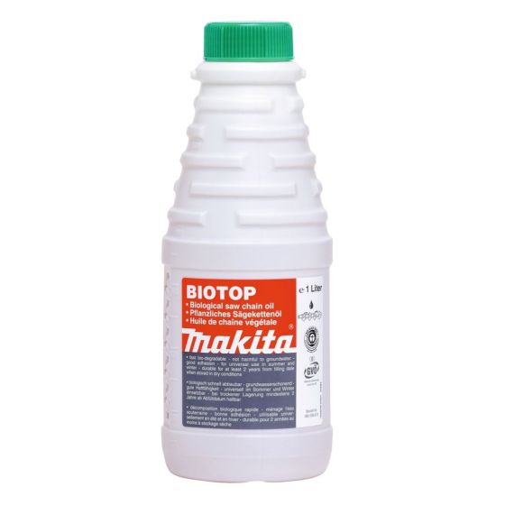 Chain & Bar Oil - Bio 1 Litre, Makita OEM No. 980008610