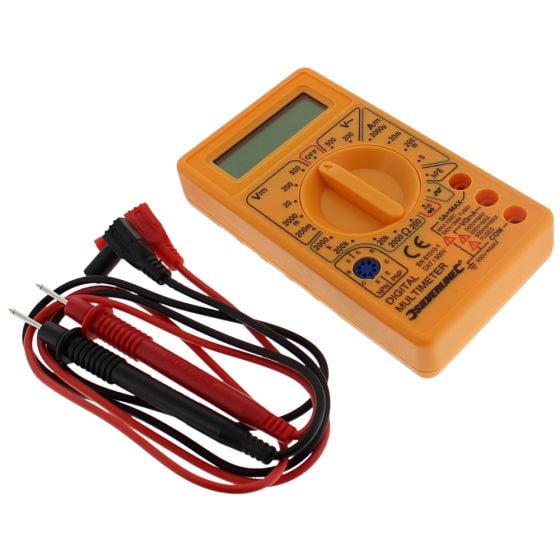 Digital Multi-Tester Multimeter with 9v Battery