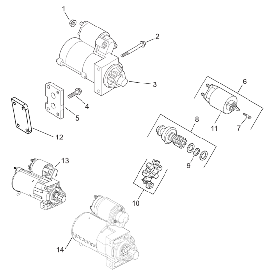 Starting for Kohler LH630 Engines