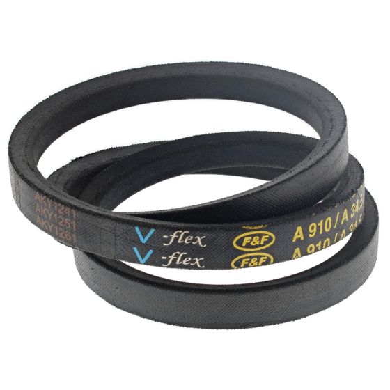 A35.5 Smooth Rubber Drive V-Belt - Circ.35.5", Width: 13mm, Height: 8mm