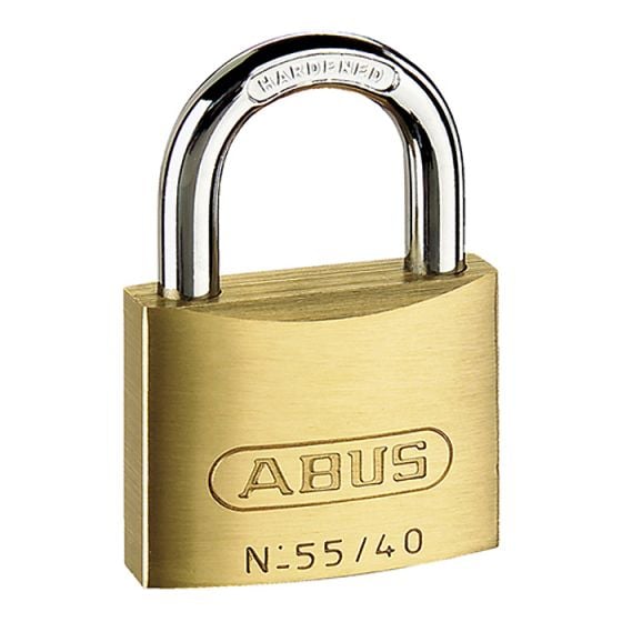 ABUS 55/40 40mm Brass Padlocks