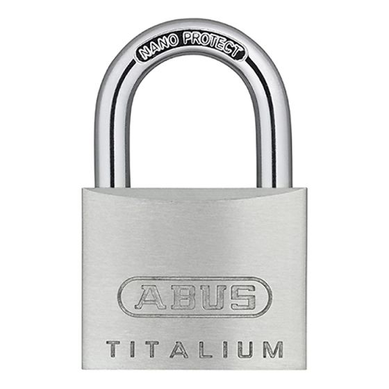 64TI/40 Titalium Padlock 40mm Keyed KA6411 - ABUS 54586