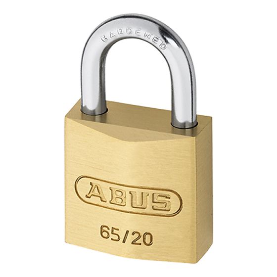 ABUS 65/20 20mm Brass Padlocks