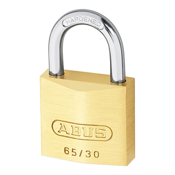 65/30 30mm Brass Padlock - ABUS 2330