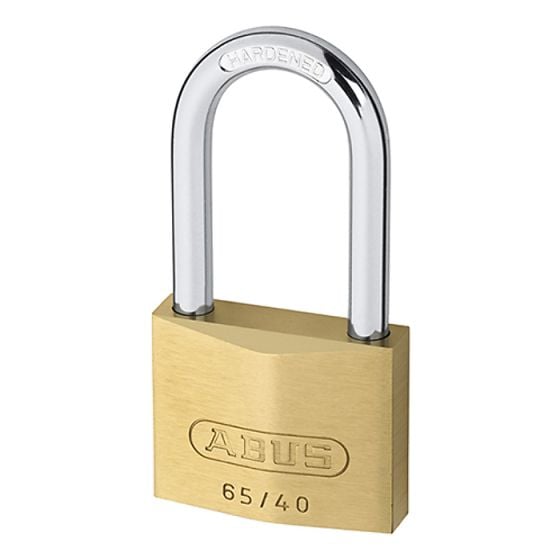 ABUS 65/40 HB Brass Padlocks Long Shackle