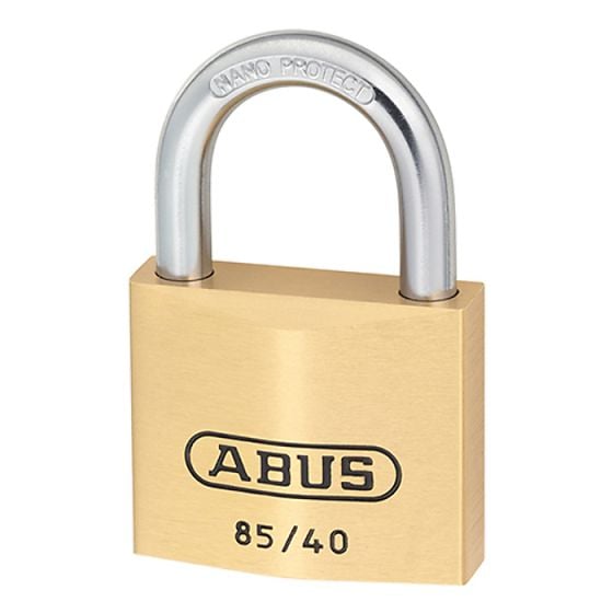 ABUS 85/40 40mm Brass Padlocks