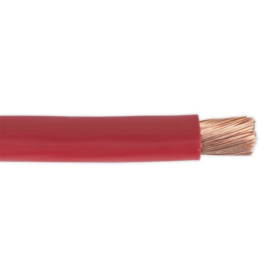 Automotive Starter Cable 315/0.40mm 40mm(sq) 300A 10mtr Red Sealey Part No. AC40SQRE