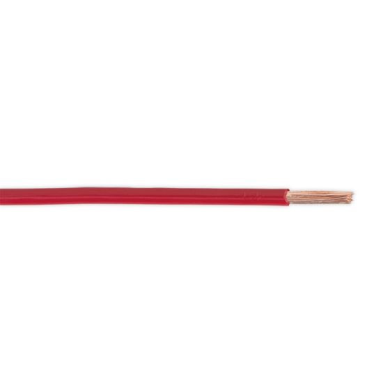 Automotive Cable Thin Wall Single 3mm(sq) 44/0.30mm 30mtr Red Sealey Part No. AC4430RE