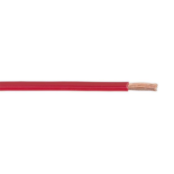 Automotive Cable Thin Wall Single 4.5mm(sq) 65/0.30mm 30mtr Red Sealey Part No. AC6530RE