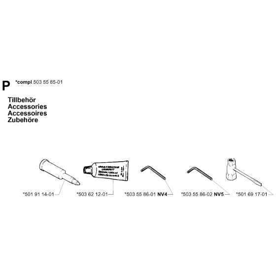 Accessories for Husqvarna 288 Chainsaws