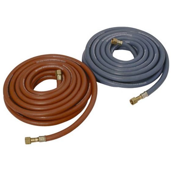 Oxygen / Acetylene Hose Sets, 5mm Hose, Length: 5m