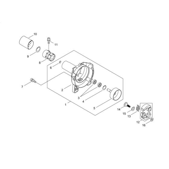 Clutch for Shindaiwa AH243S-LW Extended Reach Hedgetrimmer