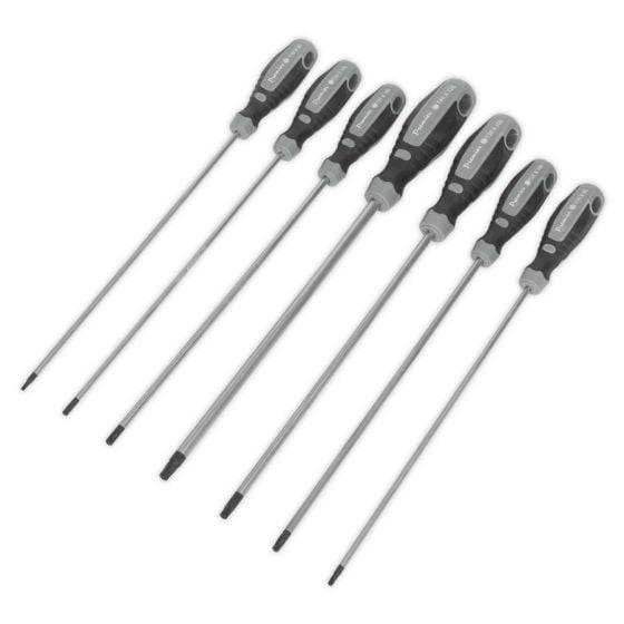 Security TRX-Star Screwdriver Set 7pc 250mm GripMAX Sealey Part No. AK4307