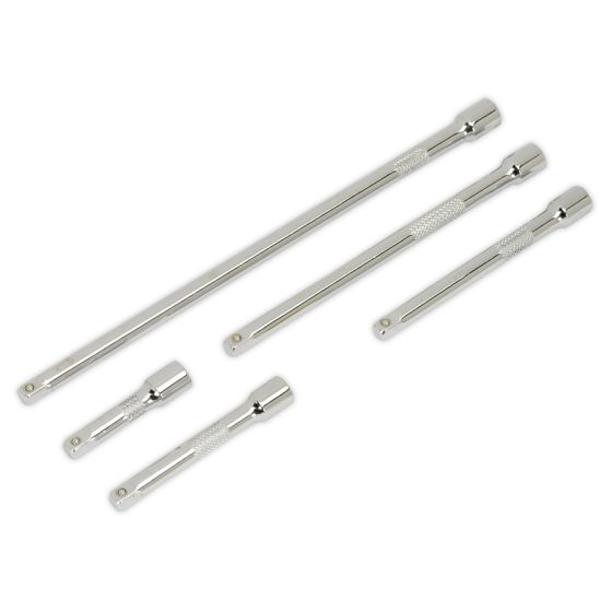 Extension Bar Set 5pc 1/4"Sq Drive Sealey Part No. AK6331