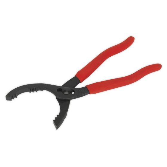 Oil Filter Pliers Forged Dia.54-89mm Capacity Sealey Part No. AK6412