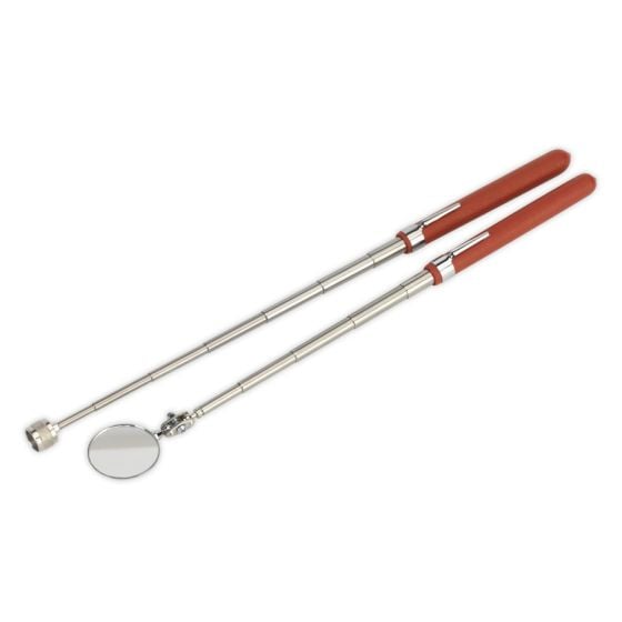 Telescopic Magnetic Pick-Up & Mirror Set 2pc Sealey Part No. AK6527