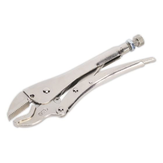 Locking Pliers Optimum Grip 225mm 0-45mm Capacity Sealey Part No. AK6830