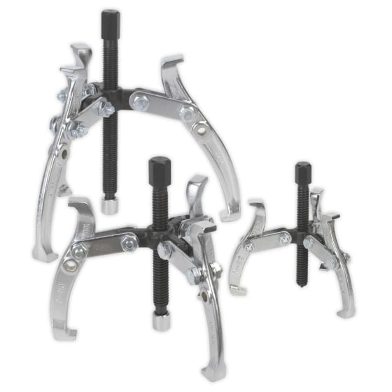 Gear Puller Set 3pc Triple Leg Sealey Part No. AK78