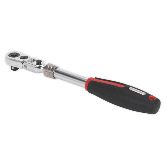 Ratchet Wrench 3/8"Sq Drive Flexi-Head Extendable Platinum Series Sealey Part No. AK8983