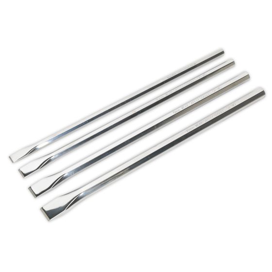 Chisel Set 4pc Extra-Long Sealey Part No. AK9148