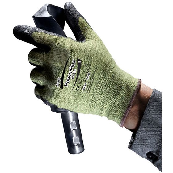 Power-FLex 80-813 Gloves Flame & Arc Flash Resistant Foam Coating XL 10