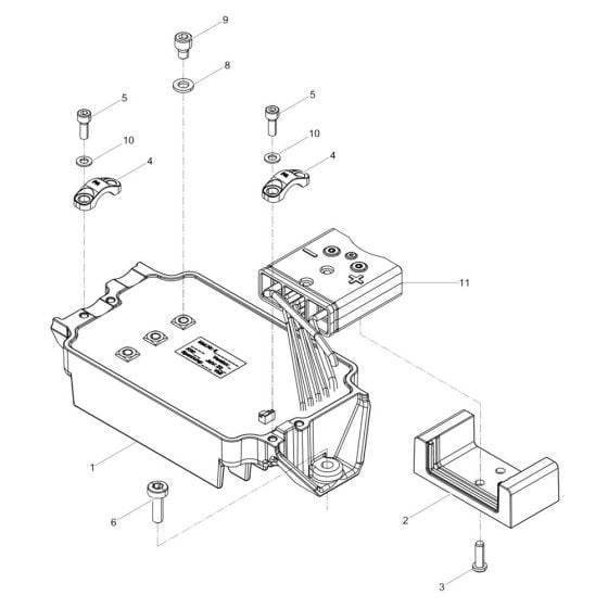 Converter Assembly for Wacker AP1840we Plate Compactor