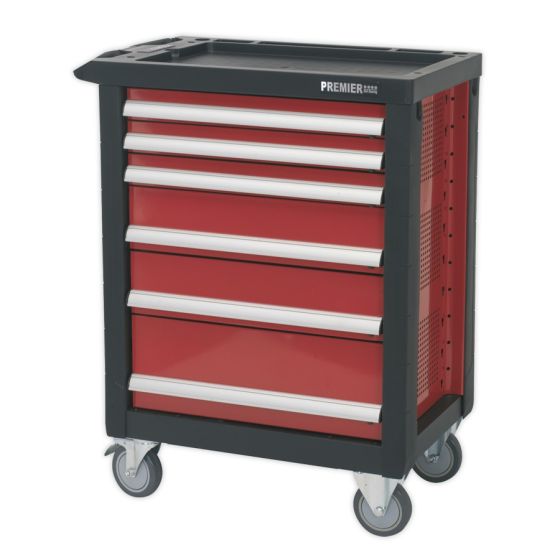 Rollcab 6 Drawer with Ball Bearing Slides Sealey Part No. AP2406