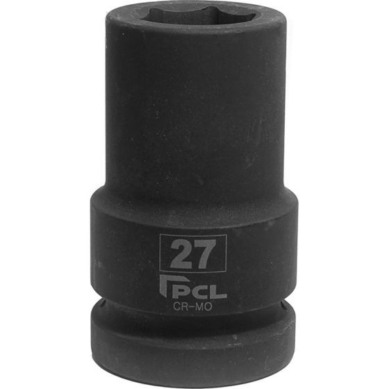 PCL 27mm A/F, D/Impact Socket, 1" Drive - APA40/27