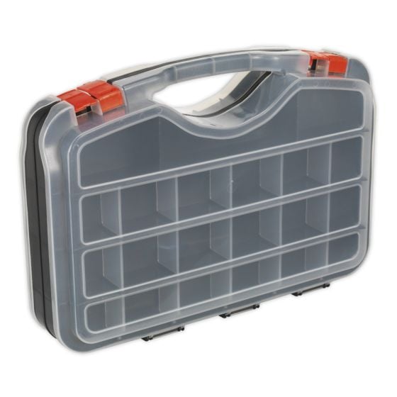 Parts Storage Case 42 Compartment Double-Sided Sealey Part No. APAS42