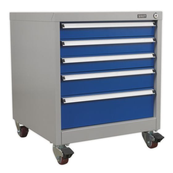 Mobile Industrial Cabinet 5 Drawer Sealey Part No. API5657B