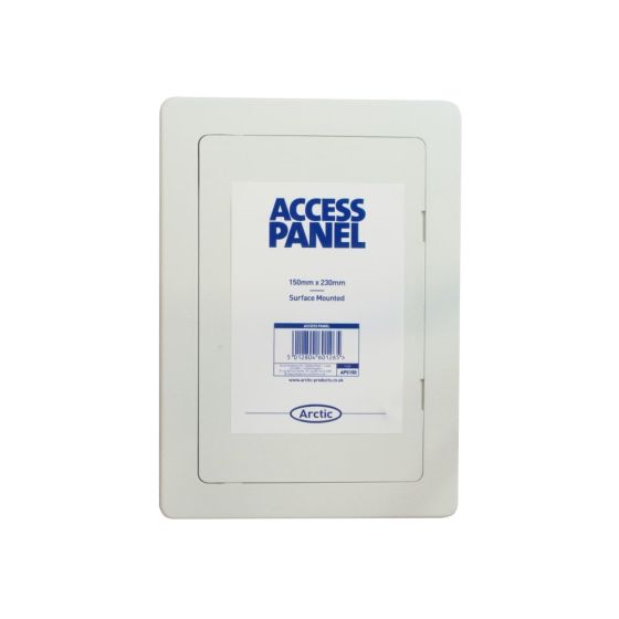 Access Panel 100 x 150mm UV stable ABS & closed by a snap friction catch