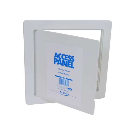 Access Panel 200 x 200mm UV stable ABS & closed by a snap friction catch