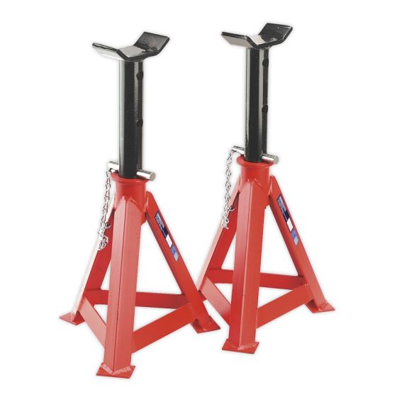 Axle Stands (Pair) 10tonne Capacity per Stand Sealey Part No. AS10000