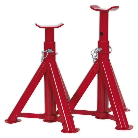 Axle Stands (Pair) 2tonne Capacity per Stand - Folding Type Sealey Part No. AS2000F