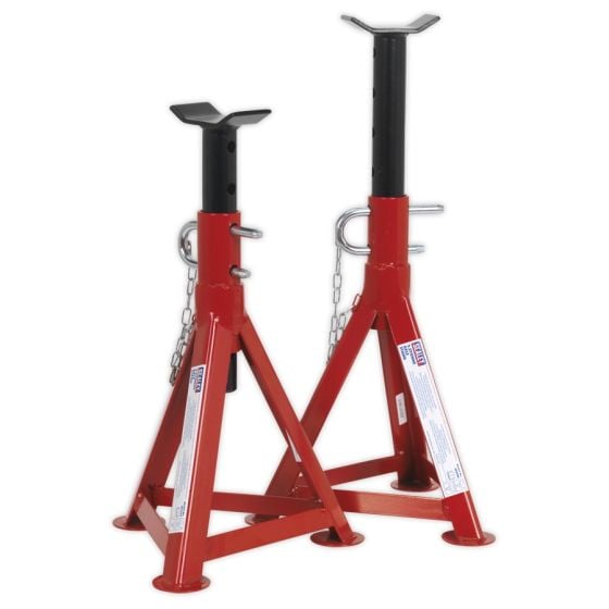 Axle Stands (Pair) 2.5tonne Capacity per Stand Sealey Part No. AS2500